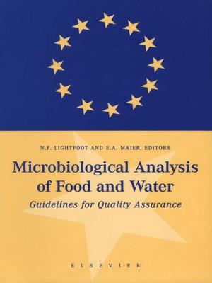 Cover of the book Microbiological Analysis of Food and Water by 