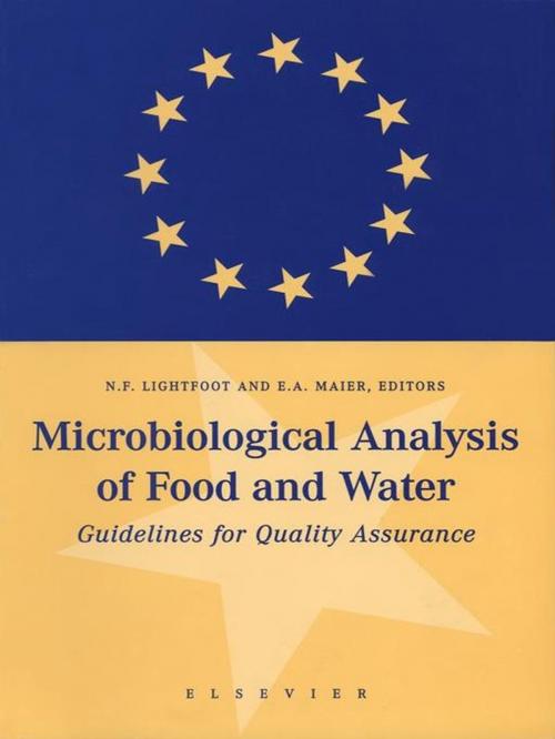 Cover of the book Microbiological Analysis of Food and Water by , Elsevier Science