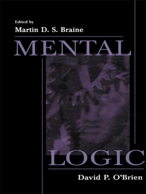 Cover of the book Mental Logic by , Taylor and Francis