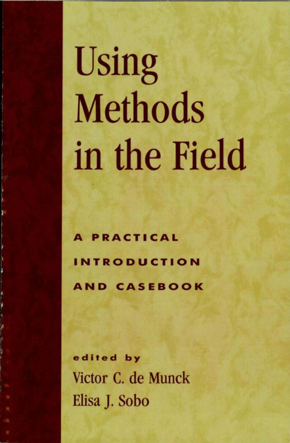 Big bigCover of Using Methods in the Field