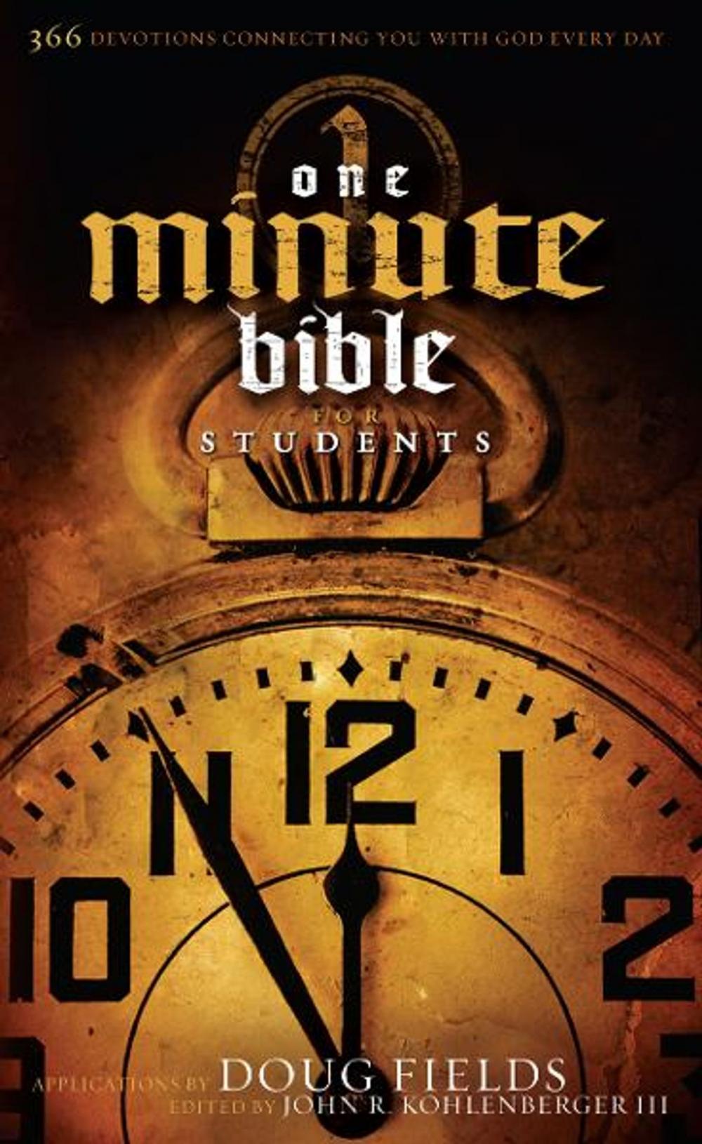 Big bigCover of HCSB One Minute Bible for Students
