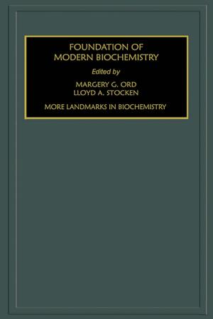 Cover of the book More Landmarks in Biochemistry by Yasar Demirel, Vincent Gerbaud
