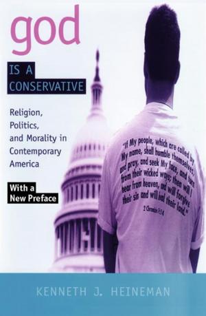 Cover of the book God is a Conservative by Jeanne Theoharis, Komozi Woodard