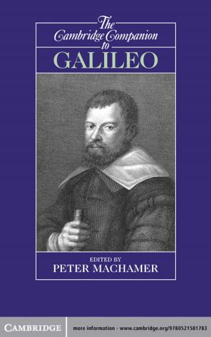 Cover of the book The Cambridge Companion to Galileo by Frank Mols, Jolanda Jetten