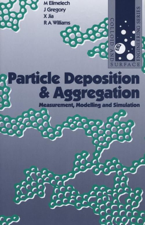 Cover of the book Particle Deposition and Aggregation by M. Elimelech, Xiadong Jia, John Gregory, Richard Williams, Elsevier Science