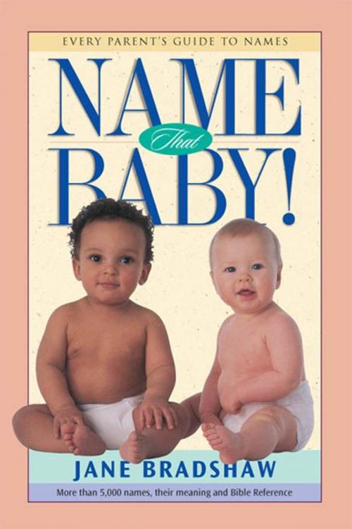 Cover of the book Name That Baby! by Jane Bradshaw, B&H Publishing Group