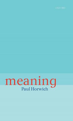 Cover of the book Meaning by Philippa Foot