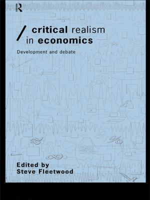 Cover of the book Critical Realism in Economics by Hazel Cameron