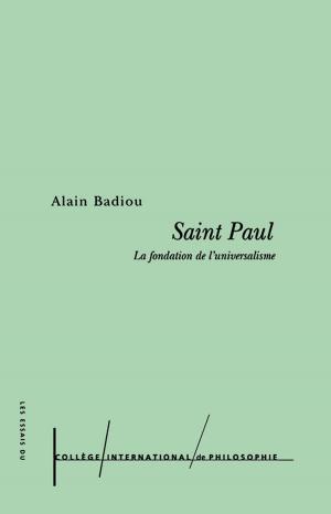 Cover of the book Saint Paul. La fondation de l'universalisme by Baltasar Gracián