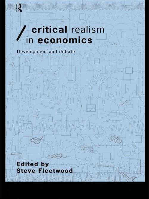 Cover of the book Critical Realism in Economics by , Taylor and Francis