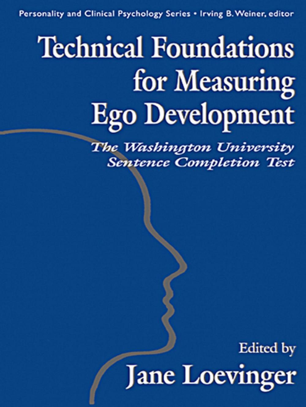 Big bigCover of Technical Foundations for Measuring Ego Development