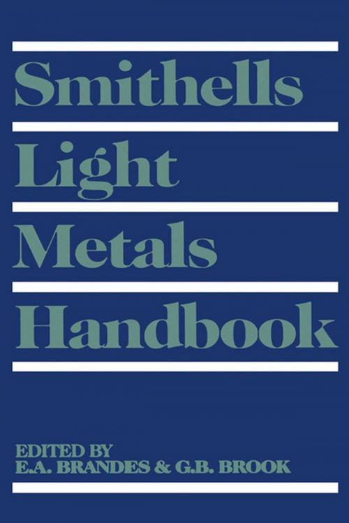 Cover of the book Smithells Light Metals Handbook by G B Brook, Elsevier Science