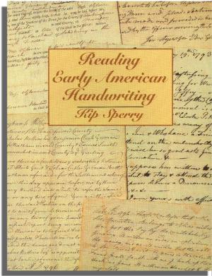 Book cover of Reading Early American Handwriting