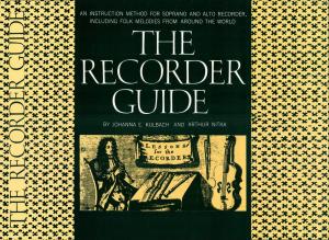 Cover of the book The Recorder Guide by C. Hubert Parry