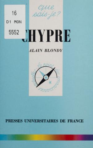 Cover of the book Chypre by Paul Guichonnet