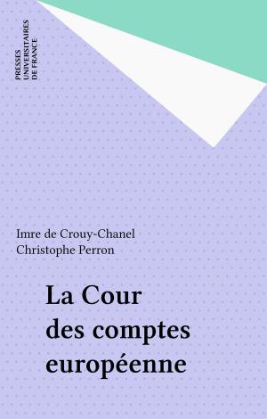 Cover of the book La Cour des comptes européenne by Jean Magnan de Bornier, Paul Angoulvent