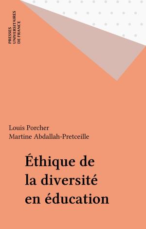 Cover of the book Éthique de la diversité en éducation by Renaud Ego, Alain Jouffroy