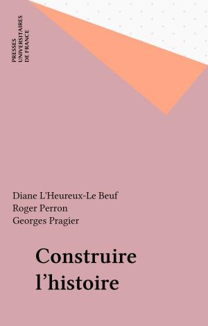 Cover of the book Construire l'histoire by Antoine Iris, Anne-Laure Angoulvent-Michel