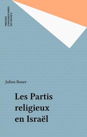 Cover of the book Les Partis religieux en Israël by Francis Delpérée