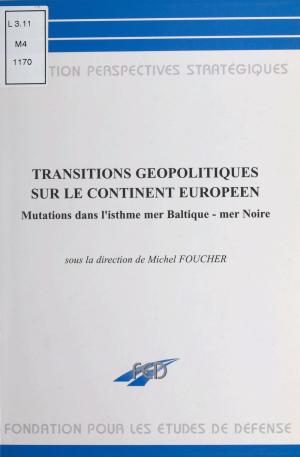 Book cover of Transitions géopolitiques sur le continent européen : mutations dans l'isthme mer Baltique-mer Noire