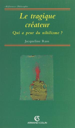 Cover of the book Le tragique créateur by Guy Gauthier, Daniel Sauvaget