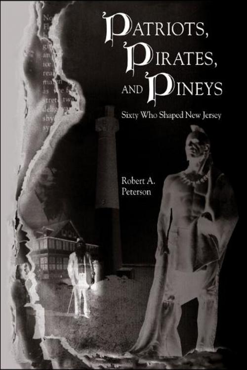 Cover of the book Patriots, Pirates, and Pineys: Sixty Who Shaped New Jersey by Robert A. Peterson, Plexus Publishing, Inc.