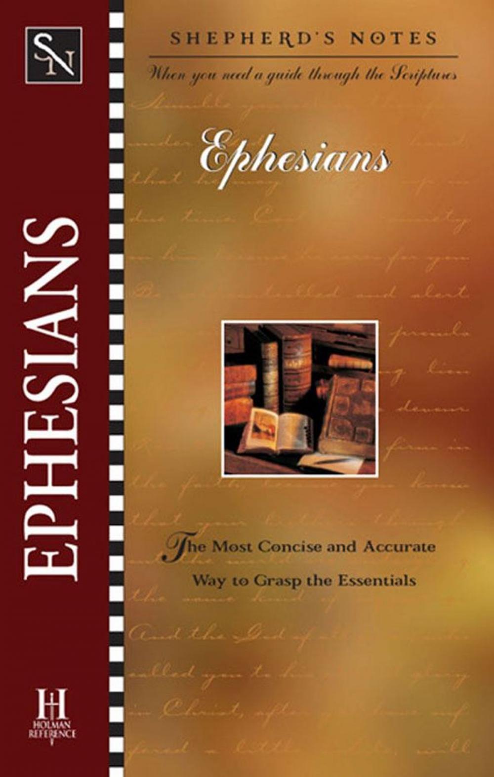 Big bigCover of Shepherd's Notes: Ephesians