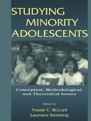 Cover of the book Studying Minority Adolescents by 
