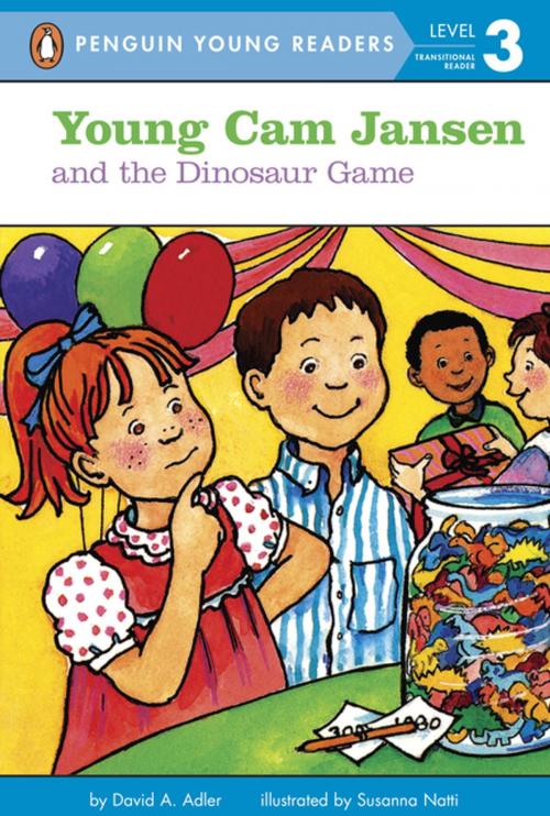Cover of the book Young Cam Jansen and the Dinosaur Game by David A. Adler, Penguin Young Readers Group