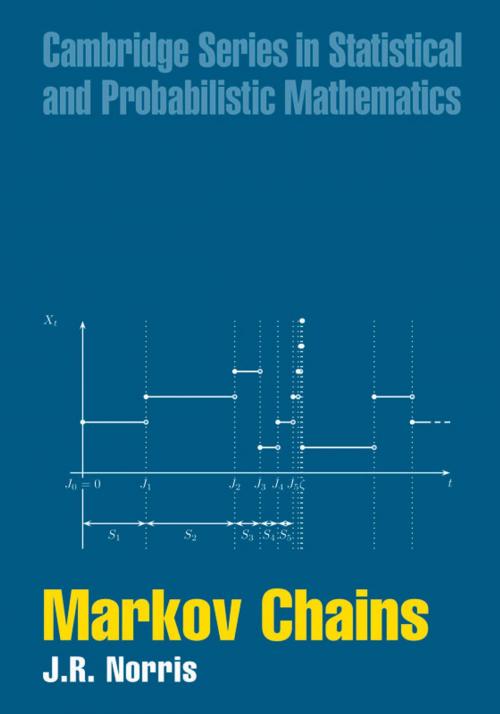 Cover of the book Markov Chains by J. R. Norris, Cambridge University Press