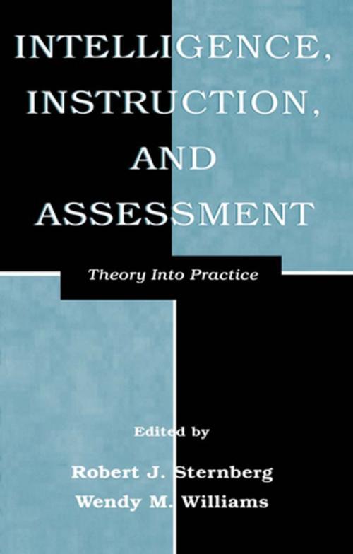 Cover of the book Intelligence, Instruction, and Assessment by , Taylor and Francis