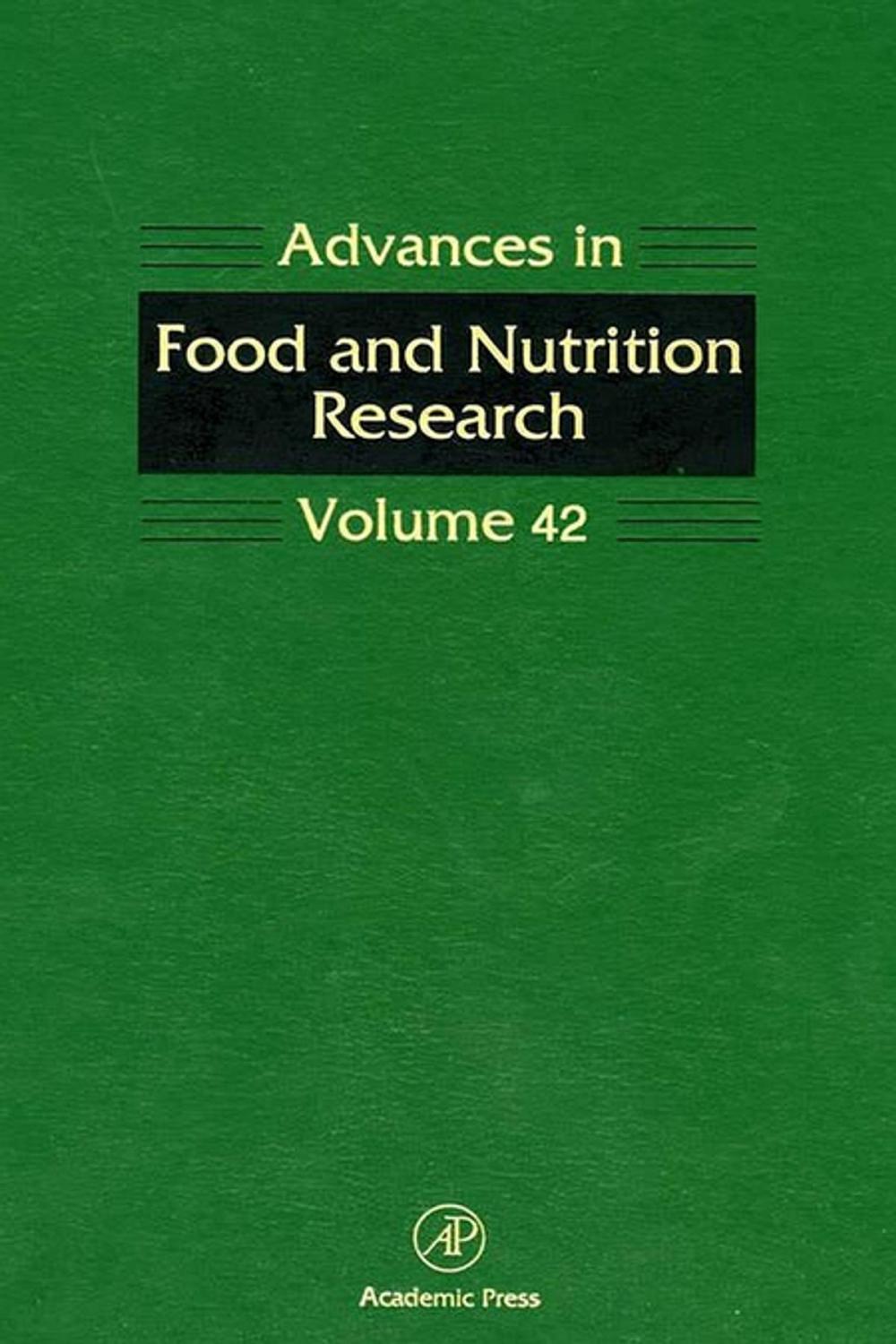Big bigCover of Advances in Food and Nutrition Research