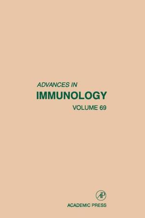 Cover of the book Advances in Immunology by Lester R. Kurtz