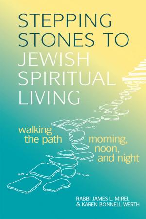 Book cover of Stepping Stones to Jewish Spiritual Living: Walking the Path Morning, Noon, and Night