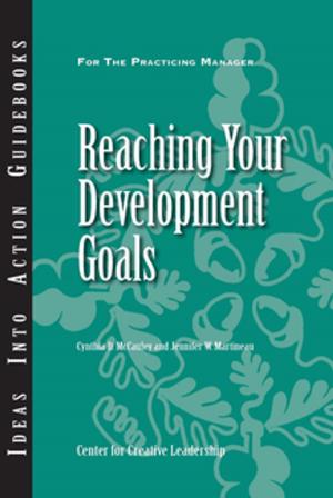 Cover of the book Reaching Your Development Goals by Cynthia D McCauley, Cooper