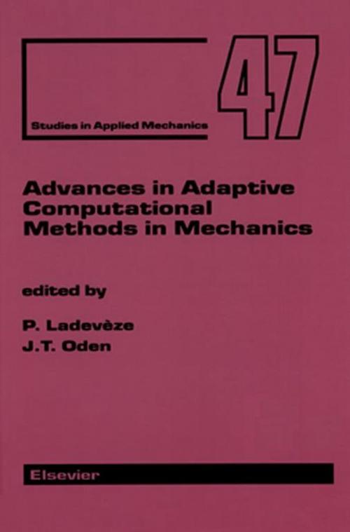 Cover of the book Advances in Adaptive Computational Methods in Mechanics by , Elsevier Science