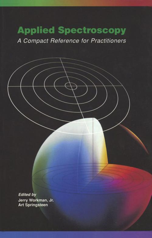 Cover of the book Applied Spectroscopy by Jerry Workman, Jr., Art Springsteen, Elsevier Science