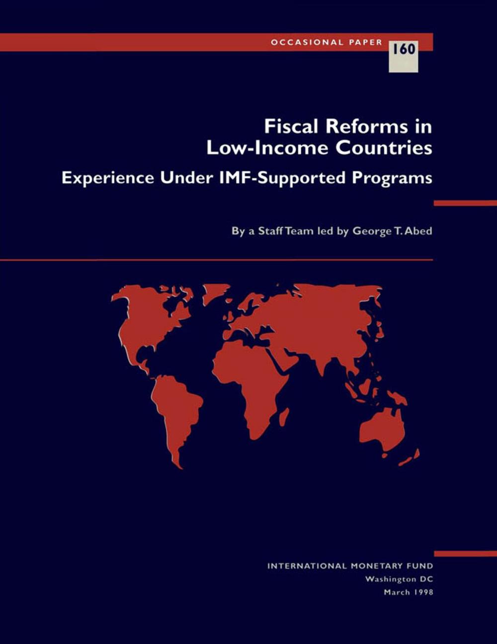 Big bigCover of Fiscal Reforms in Low-Income Countries