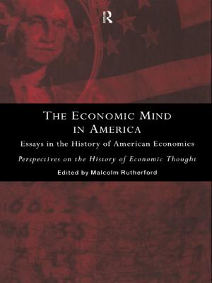 Cover of the book The Economic Mind in America by Jason Mazanov