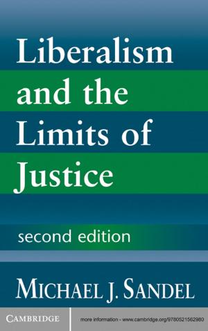 Book cover of Liberalism and the Limits of Justice