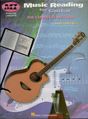 Book cover of Music Reading for Guitar
