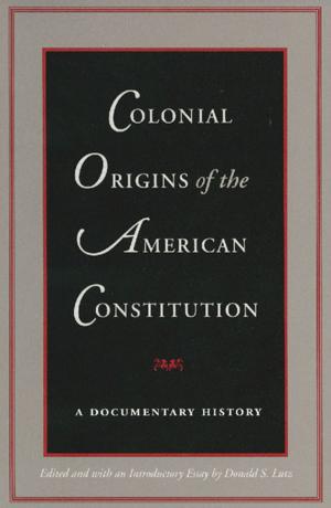Cover of the book Colonial Origins of the American Constitution by Anthony de Jasay