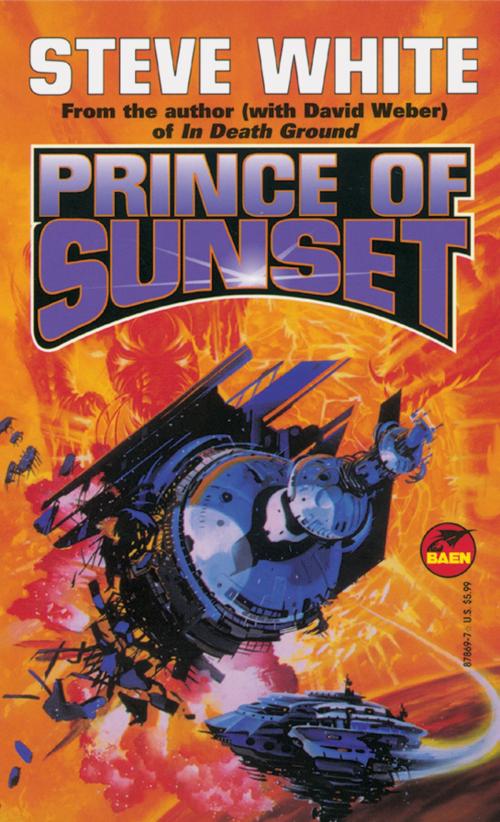 Cover of the book Prince of Sunset by Steve White, Baen Books