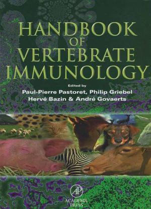 Cover of the book Handbook of Vertebrate Immunology by Geoffrey A. Cordell