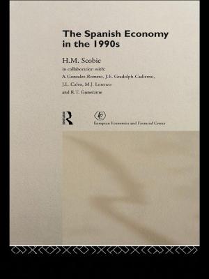 Book cover of The Spanish Economy in the 1990s