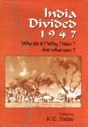 Book cover of India Divided 1947