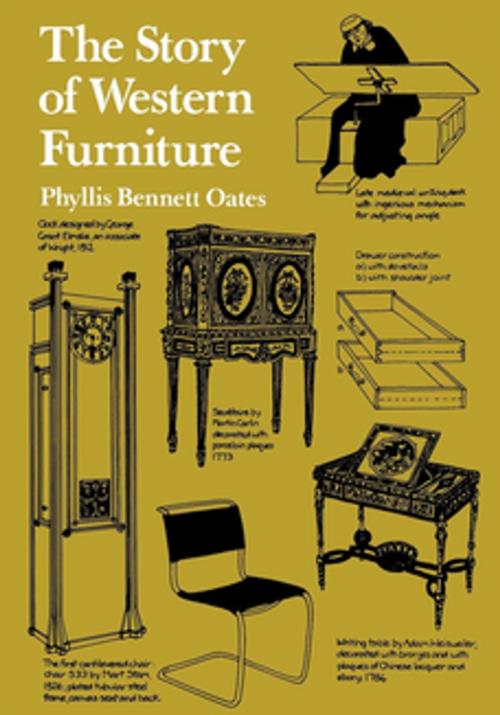 Cover of the book The Story of Western Furniture by Phyllis Bennett Oates, New Amsterdam Books