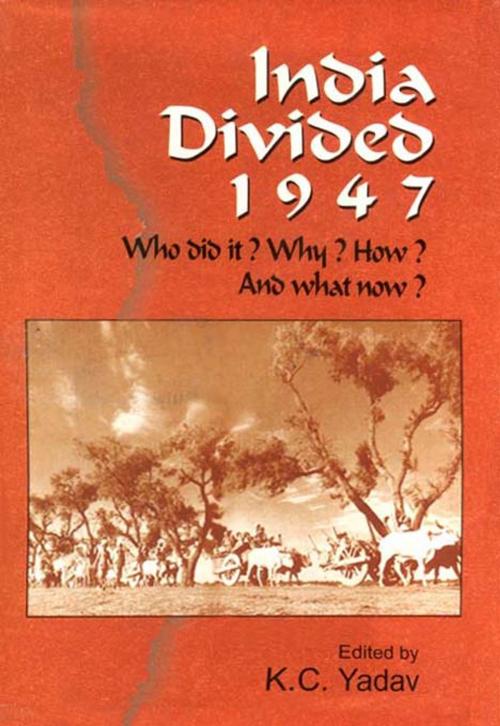 Cover of the book India Divided 1947 by K.C. Yadav, Hope India Publications