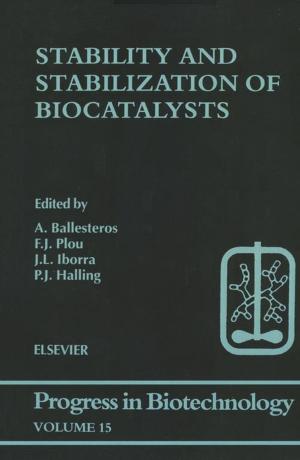 Cover of the book Stability and Stabilization of Biocatalysts by Vimal Saxena, Michel Krief, OMV Exploration and Production GmbH, Vienna, Austria, Ludmila Adam