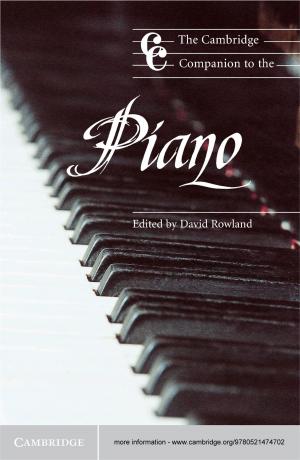 Cover of the book The Cambridge Companion to the Piano by Sam F. Halabi